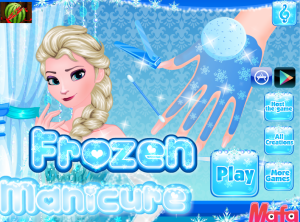 juegos-frozen-manicure